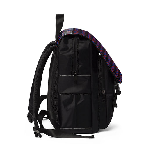 “Tile Color Match Up Mari Logo ”  Shoulder Backpack